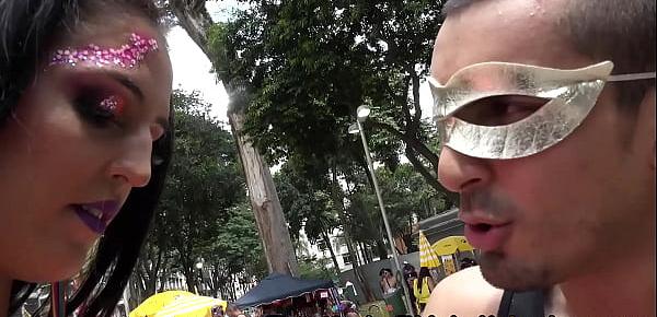  Peguei mulher casada no carnaval e levei pro meu AP ( Julia Mattos )